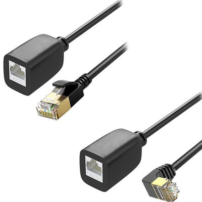 Кабель-удлинитель Ethernet Cat8 SFTP с двойным экранированием, 40 Гбит/с, 2000 МГц, оптом, OEM