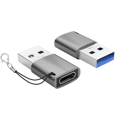 شراء محول USB C أنثى إلى USB ذكر مع تصميم حبل تعليق، بيانات 10G، محول صغير تصنيع عبر الإنترنت
