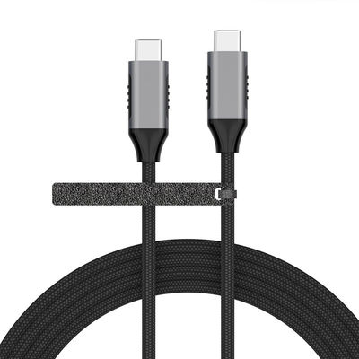 구입하다 E-Mark PD100W 지원 USB C-USB C 노트북 충전 케이블 OEM USB 케이블 제조사 중국 온라인 제조