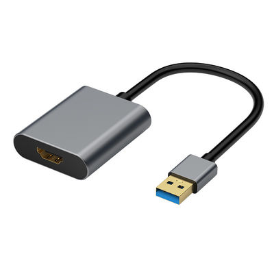 Купить Разрешение видео 1080p USB 3.0 Внешний графический док для USB-A / M до HDMI / F Производство в сети