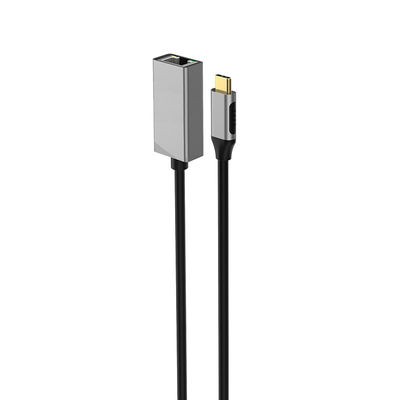 membeli Adaptor USB C ke LAN Gigabit Ethernet untuk Ponsel Laptop Casing Logam Pemasok Cina pembuatan online