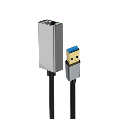 kopen USB A 3.2 Gen 1 Gigabit Ethernet 10 100 1000Mbit Adapter Compacte grootte Aluminium online vervaardiging