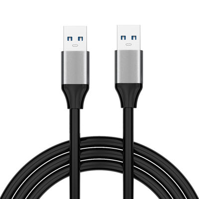 comprar Cabo USB 3.0 A Macho para Macho para Disco Rígido, Laptop, Leitor de DVD, TV, Hub USB 3.0 e Mais Fabricação em linha