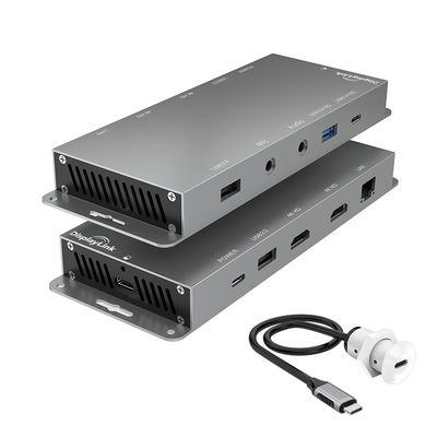 شراء محور USB C 3 Gen لنظام المؤتمرات مع مخرجي HDMI مزدوجين بدقة 4K60hz تصنيع عبر الإنترنت
