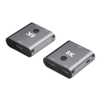 comprar 2 portas 2 em 1 4k 8k HDMI bidireccional Switch Video Switch Splitter Fabricação em linha