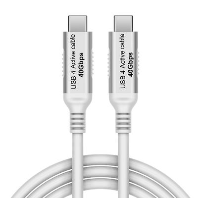 satın almak USB 4 Kablo Toplu Sipariş 40G Veri İletişim Aktif 8K Video Kablo 1M 2M 3M 5M Çevrimiçi üretim