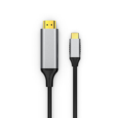 ซื้อ USB Type C To HDMI 4K 8K เครื่องปรับสายวีดีโอสําหรับ Iphone 15 Plus 16 Pro Max การผลิตออนไลน์