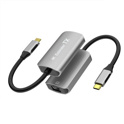 شراء موسع فيديو سلكي بدقة 4K لنقل إشارة فيديو USB C لمسافة تصل إلى 60 مترًا تصنيع عبر الإنترنت