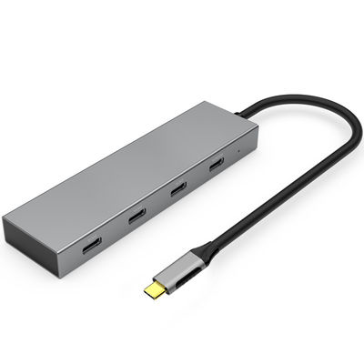 구입하다 USB3.2 Gen 2 10Gbps 허브 4포트 USB TYPE-C PD 충전 노트북용 전원 공급 USB 허브 제조사 중국 온라인 제조