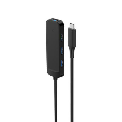 Buy USB C HUB 4 Ports USB 3.0 HUB ABS Plastic Materials online manufacture