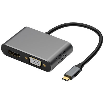 comprar Nuevo USB-C a HDMI 2.0b (4K 60Hz) o VGA 1080p para la conectividad a un monitor o pantalla Fabricación en línea